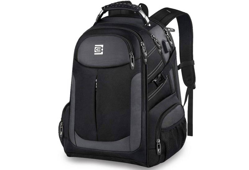 HAUSS SPOLE Laptoprucksack Rucksäcke Schulrucksack Laptoptasche Wasserbeständig (Reiserucksack Laptop Notebook Tasche Schule Reisen Uni Rucksack, Sportrucksack, mit USB-Anschluss, Backpack mit Laptopfach, Mit Tabletfach), Herren Damen Jungen Teenager Freizeit Arbeit Business Reisen von HAUSS SPOLE