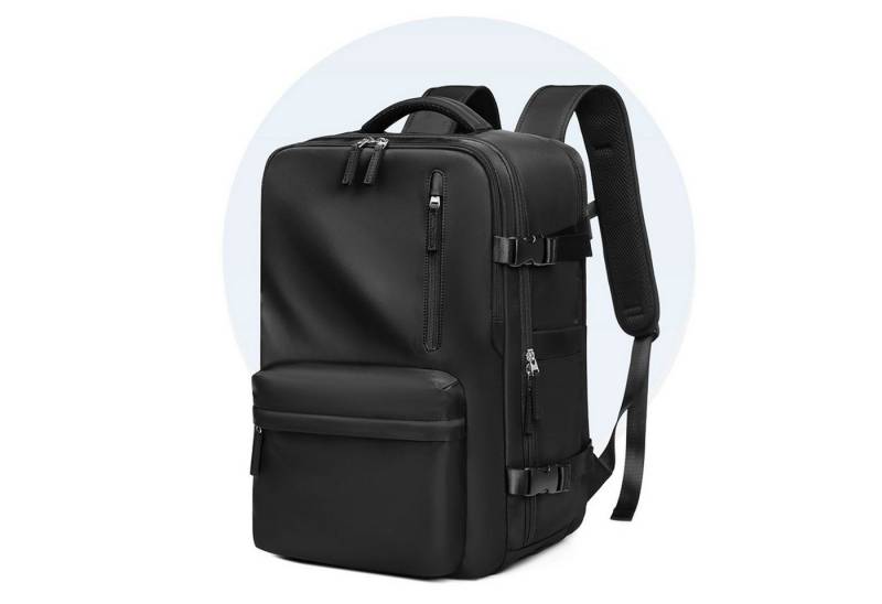 HAUSS SPOLE Reiserucksack Reiserucksack Rucksack Rucksäcke Freizeitrucksack (Reisen Notebook Laptop Tasche Schule Uni Rucksack Handgepäck, Anti-Diebstahl, Backpack mit Laptopfach, Schuhfach, USB-Lade-Anschluss), für Herren Damen Jungen Teenager Freizeit Arbeit Business Reisen von HAUSS SPOLE