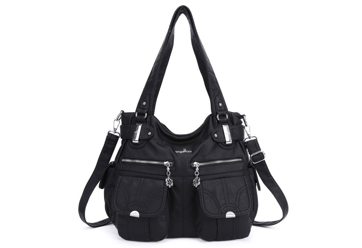 HAUSS SPOLE Schultertasche Damen Handtasche Schultertasche Multifunktionale PU Umhängetasche, für Frau Frauen Freizeit Arbeit Business Schule Büro Reisen usw HAUSS SPOLE Schultertasche Damen Handtasche Schultertasche Multifunktionale PU Umhängetasche, für Frau Frauen Freizeit Arbeit Business Schule Büro Reisen usw von HAUSS SPOLE