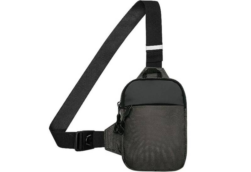 HAUSS SPOLE Schultertasche Schultertasche Schulter Rucksack Rucksäcke Crossbody Umhängetasche (Herren und Damen 22 x 17 x 3 cm oder 19 x 13 x 3 cm, Geldgürtel, Sport, Sporttasche, Handytasche, Unisex), für Outdoor Camping Reisen Wandern Radfahren Multipurpose Tagepacks von HAUSS SPOLE