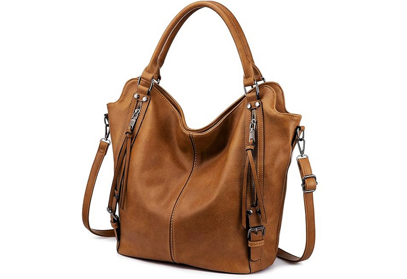 HAUSS SPOLE Umhängetasche Henkeltasche Damen Handtasche Shopper Leder Umhängetasche (Schultertasche Arbeitstasche Messenger-Tasche Top Griff Schultergurt, Freizeittasche, Ledertasche, Unitasche, Bürotasche), für Frau Frauen Jungen Freizeit Arbeit Business Schule Büro Reisen usw HAUSS SPOLE Umhängetasche Henkeltasche Damen Handtasche Shopper Leder Umhängetasche (Schultertasche Arbeitstasche Messenger-Tasche Top Griff Schultergurt, Freizeittasche, Ledertasche, Unitasche, Bürotasche), für Frau Frauen Jungen Freizeit Arbeit Business Schule Büro Reisen usw von HAUSS SPOLE
