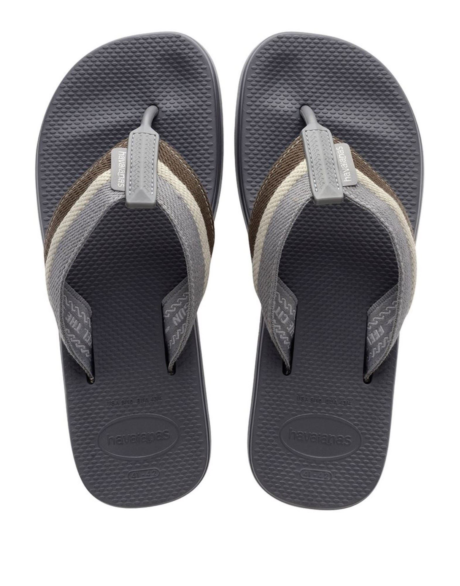 HAVAIANAS Hausschuh Herren Grau von HAVAIANAS