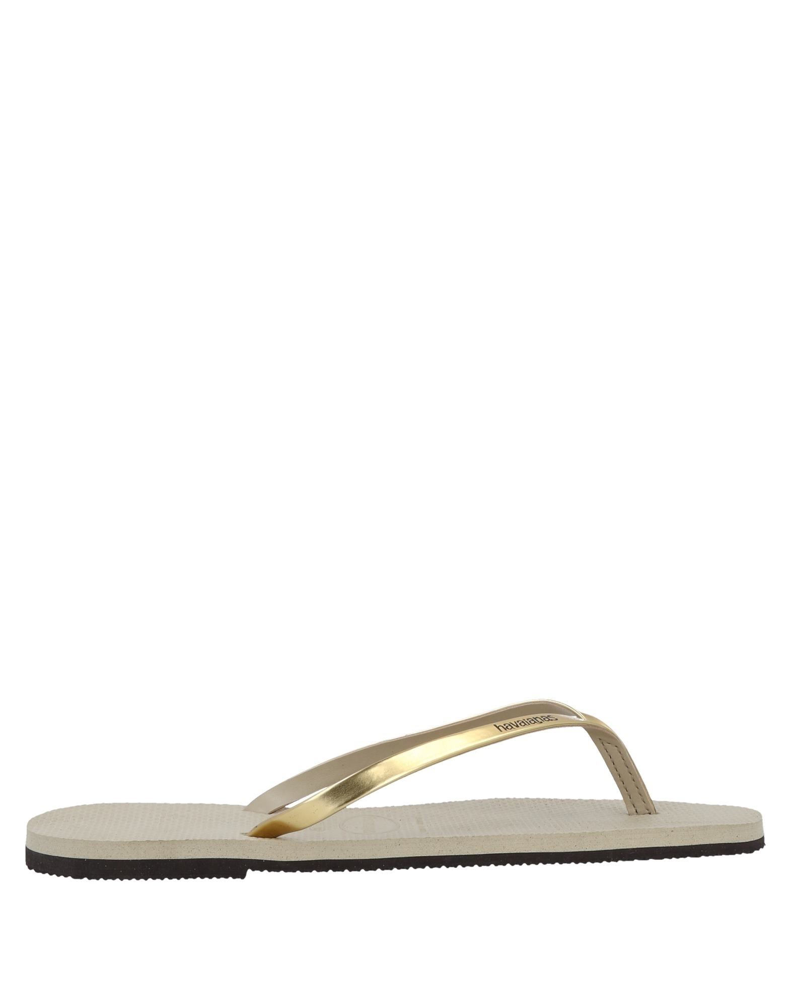 HAVAIANAS Zehentrenner Damen Gold von HAVAIANAS