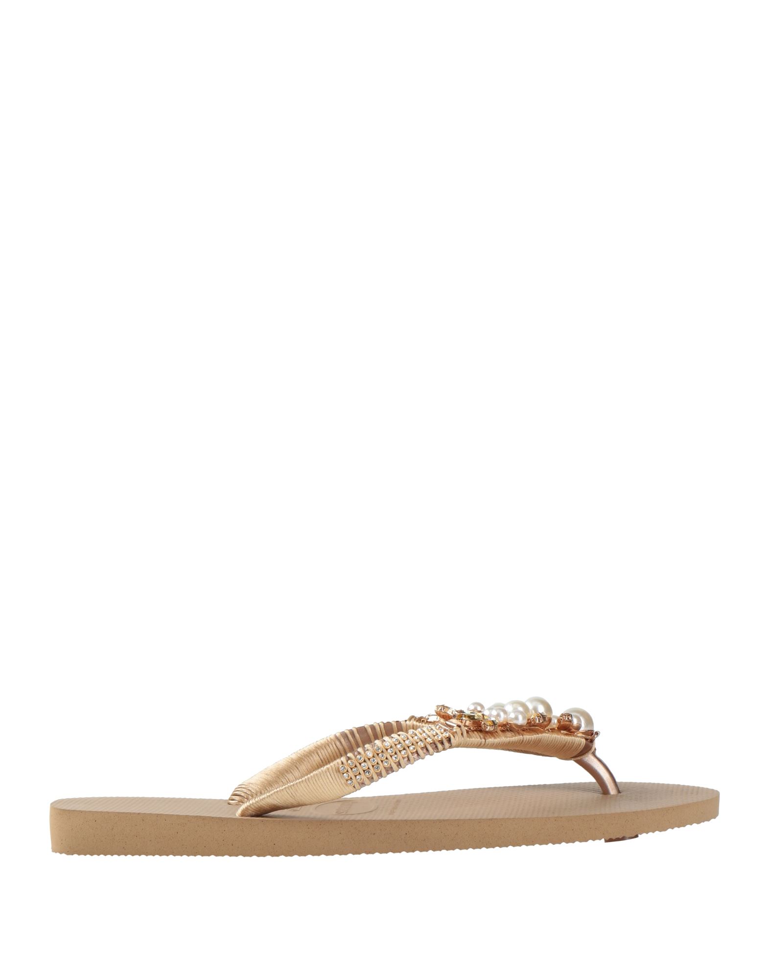 HAVAIANAS Zehentrenner Damen Gold von HAVAIANAS