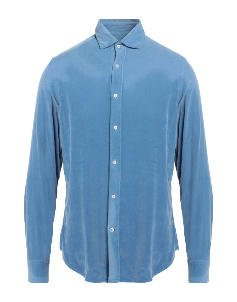 HAVANA & CO. Hemd Herren Azurblau von HAVANA & CO.