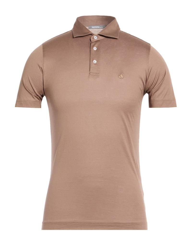HAVANA & CO. Poloshirt Herren Braun von HAVANA & CO.