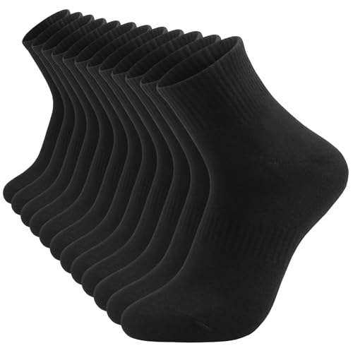 HAVE A TREE 6Pairs Womens Ankle Cotton Thin Gym Socks Running Crew Socks (H007-6B) von HAVE A TREE