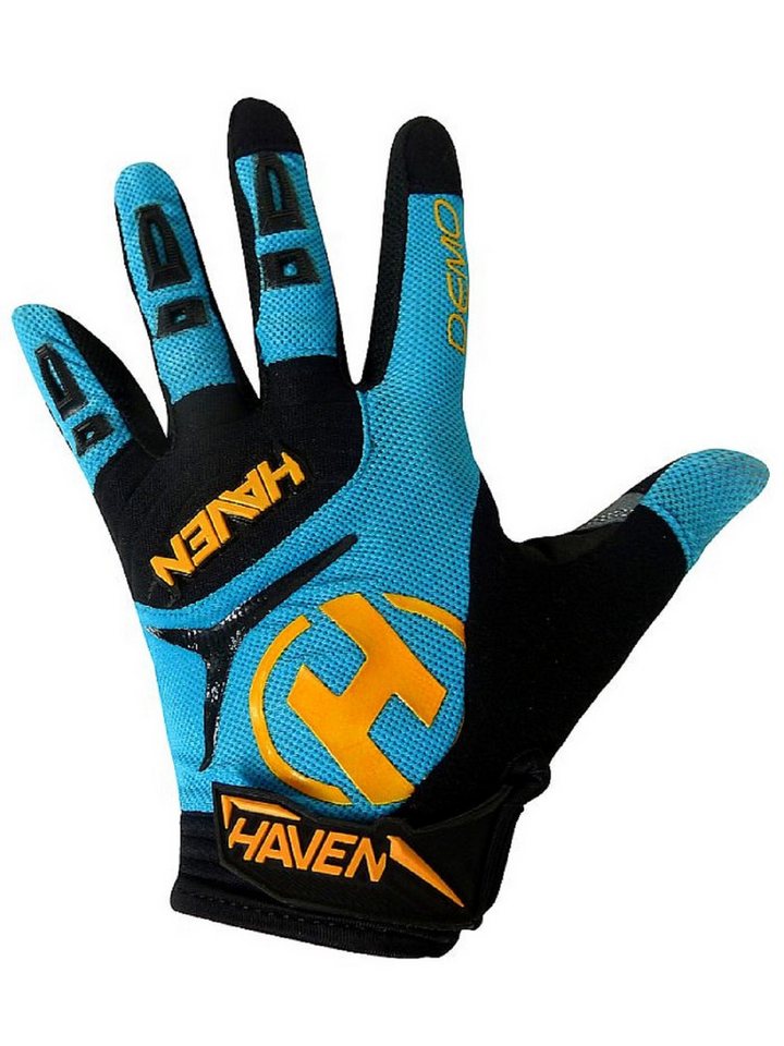 HAVEN Fahrradhandschuhe HAVEN Langfingerhandschuhe DEMO blau / orange von HAVEN