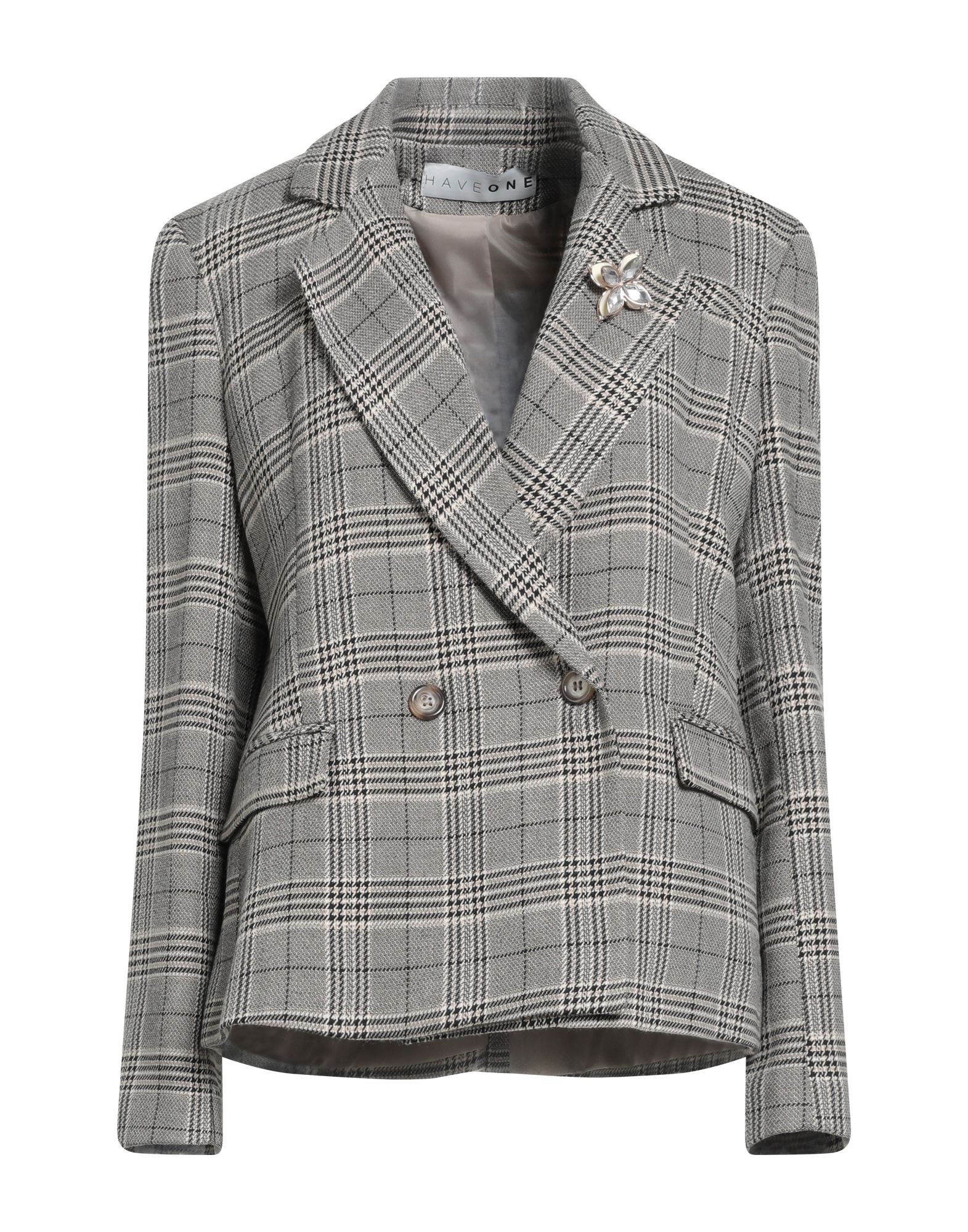 HAVEONE Blazer Damen Grau von HAVEONE