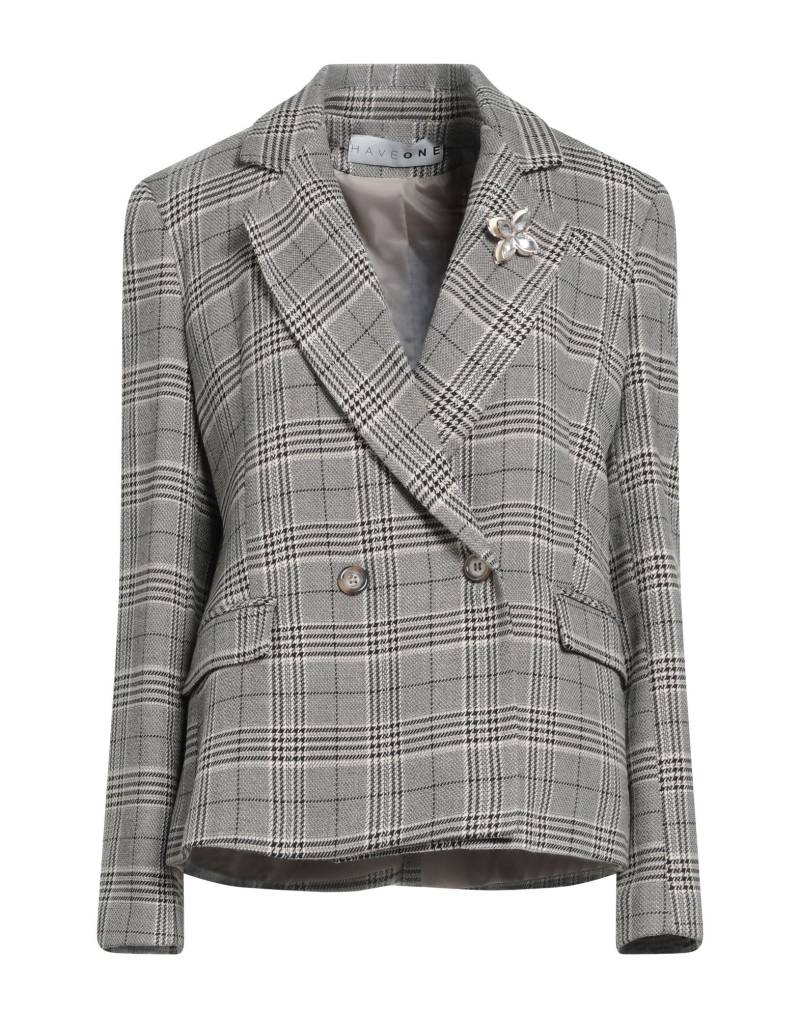 HAVEONE Blazer Damen Grau von HAVEONE