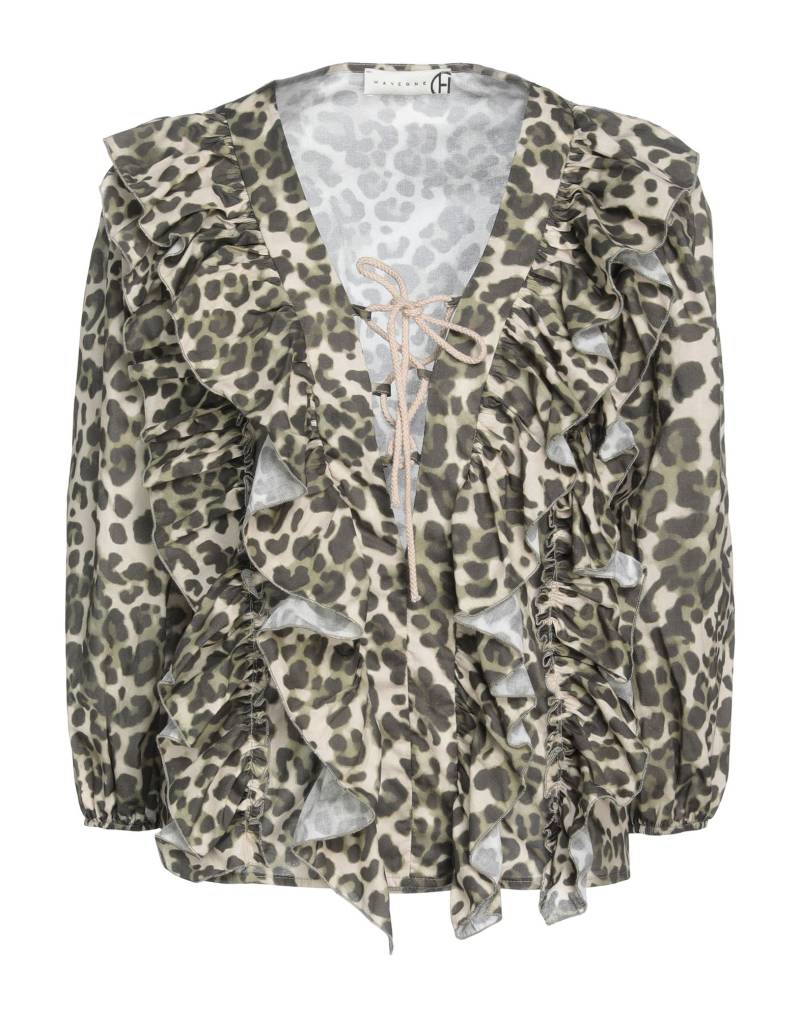 HAVEONE Top Damen Militärgrün von HAVEONE