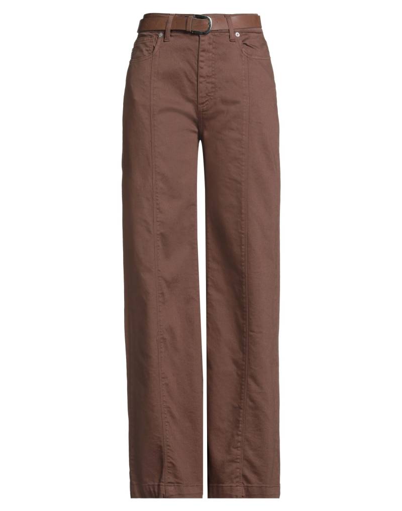 HAVEONE Hose Damen Braun von HAVEONE