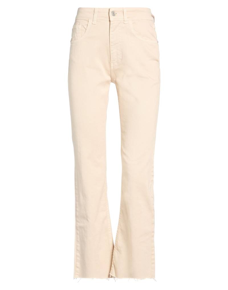 HAVEONE Jeanshose Damen Beige von HAVEONE