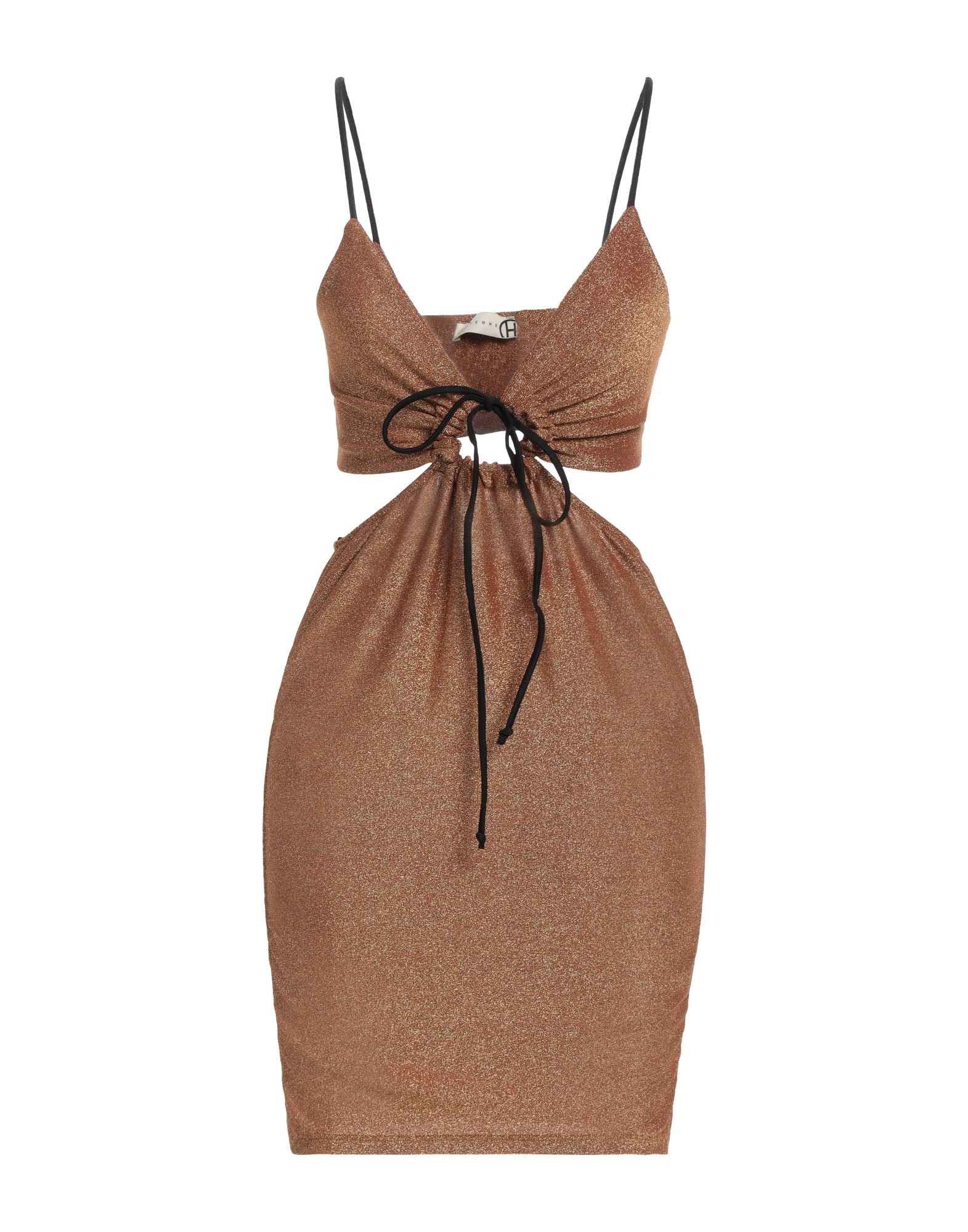 HAVEONE Mini-kleid Damen Bronze von HAVEONE