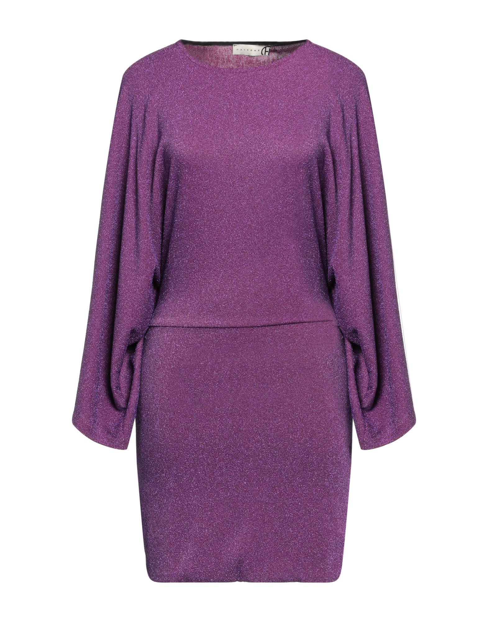 HAVEONE Mini-kleid Damen Violett von HAVEONE