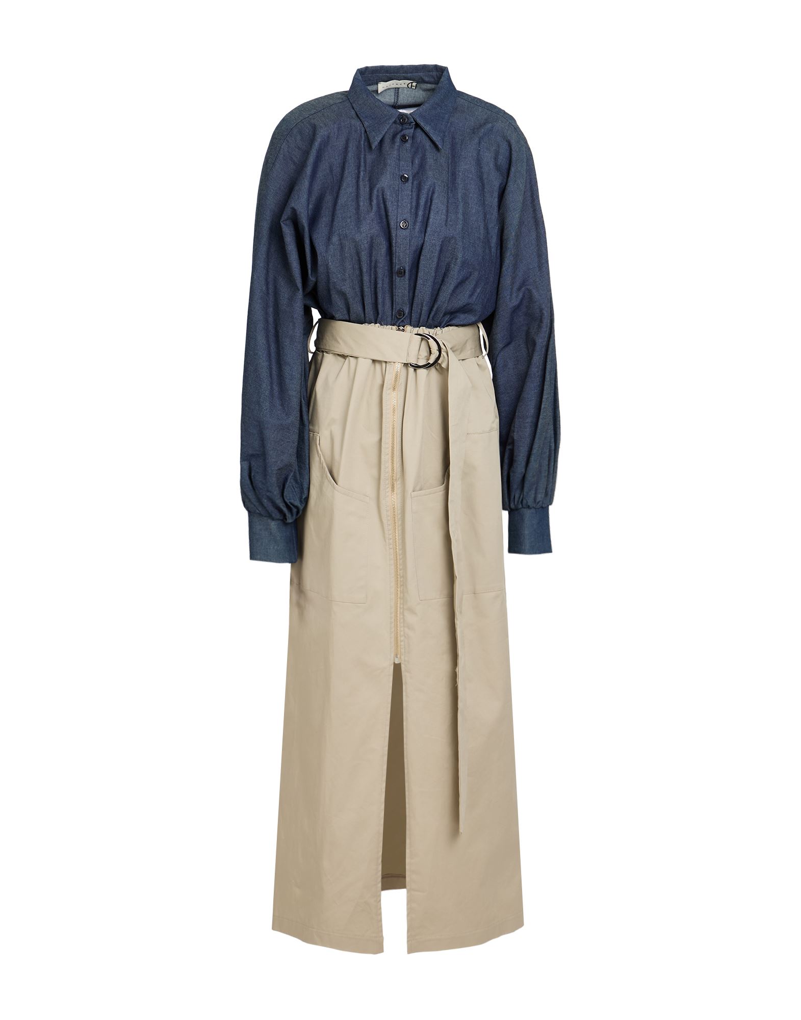 HAVEONE Maxi-kleid Damen Blau von HAVEONE