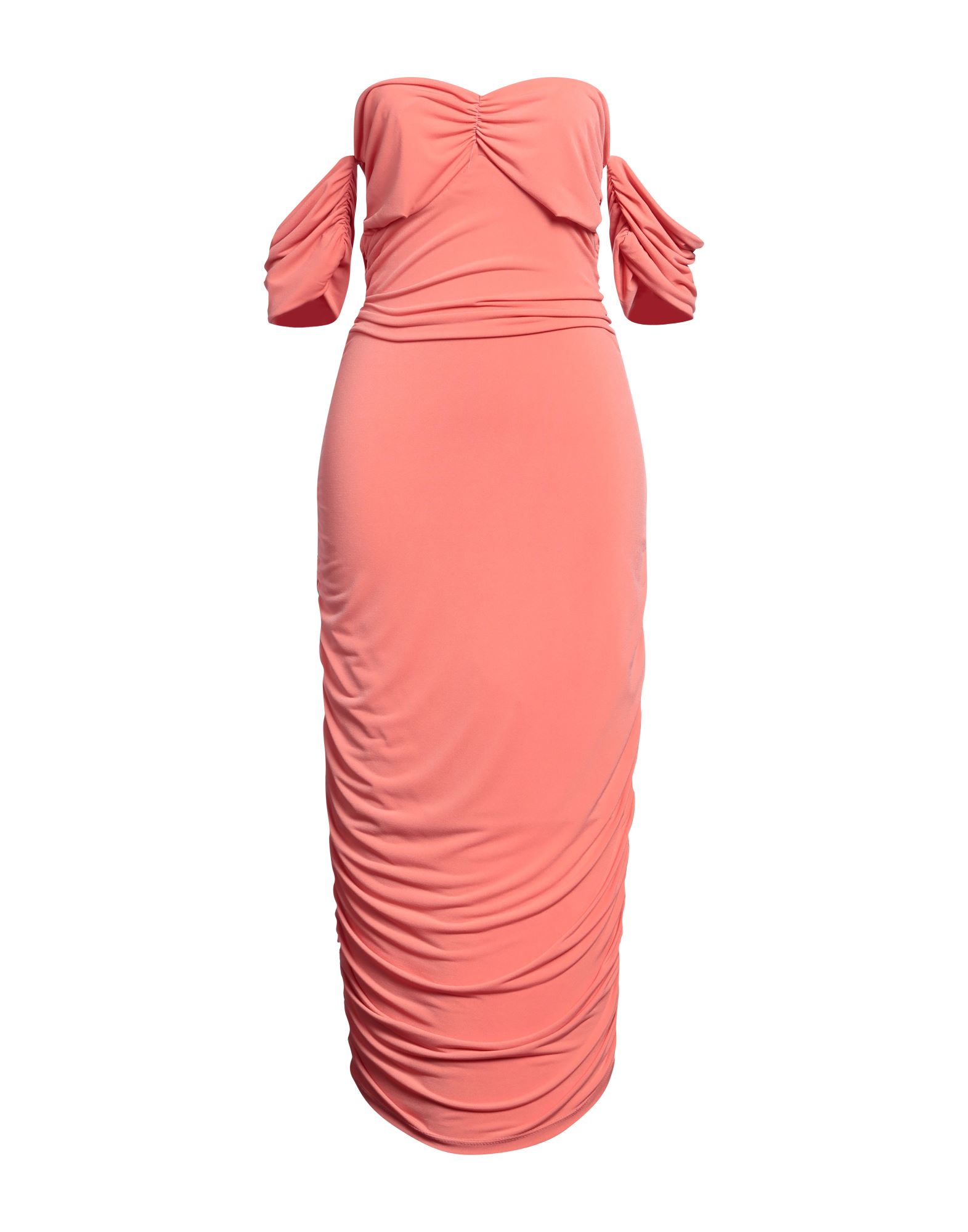 HAVEONE Midi-kleid Damen Lachs von HAVEONE