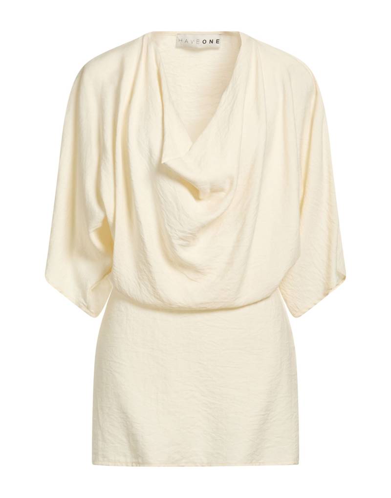 HAVEONE Mini-kleid Damen Cremeweiß von HAVEONE