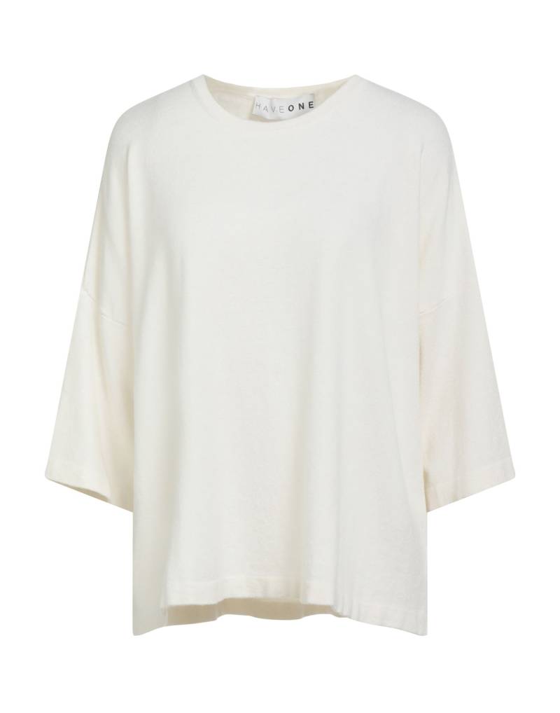 HAVEONE Pullover Damen Elfenbein von HAVEONE