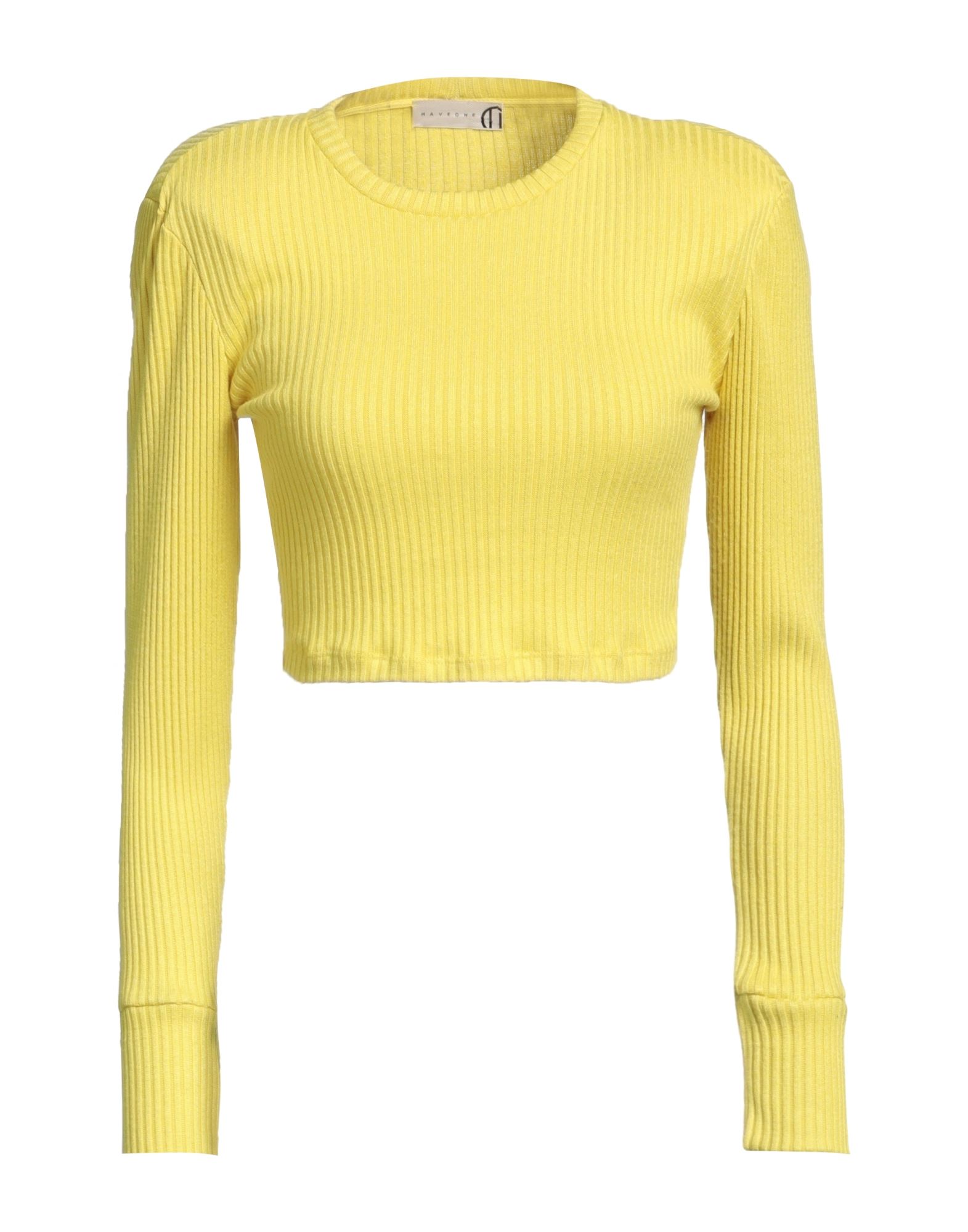 HAVEONE Pullover Damen Gelb von HAVEONE