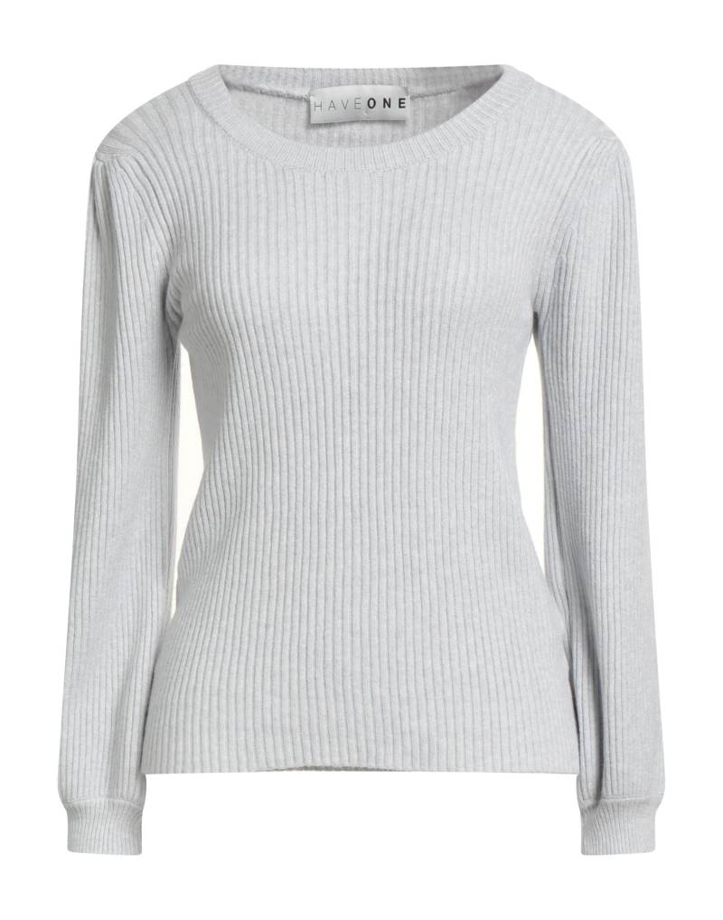 HAVEONE Pullover Damen Hellgrau von HAVEONE