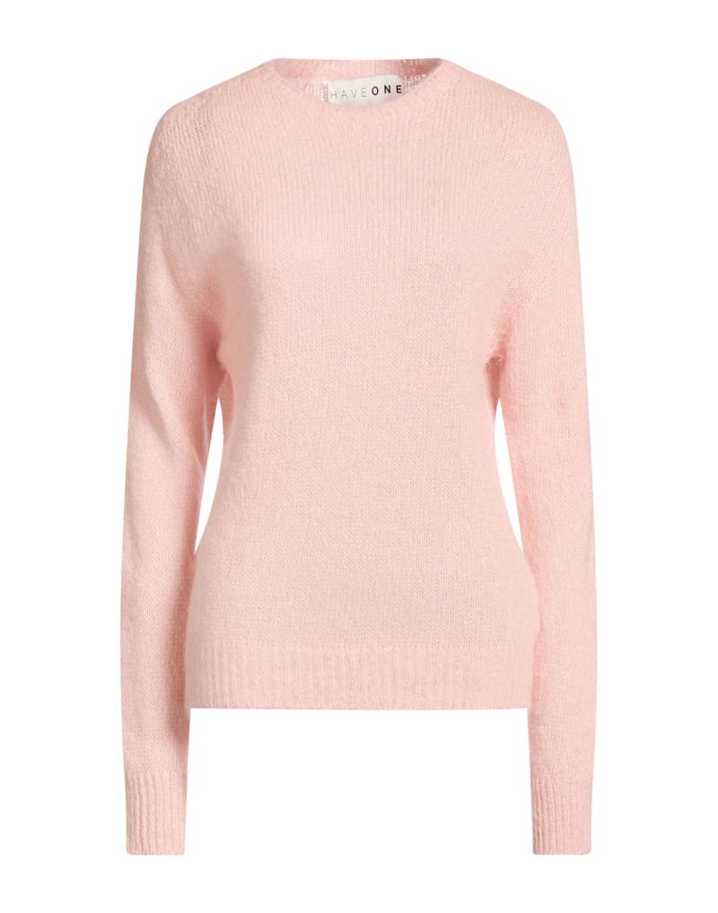HAVEONE Pullover Damen Hellrosa von HAVEONE
