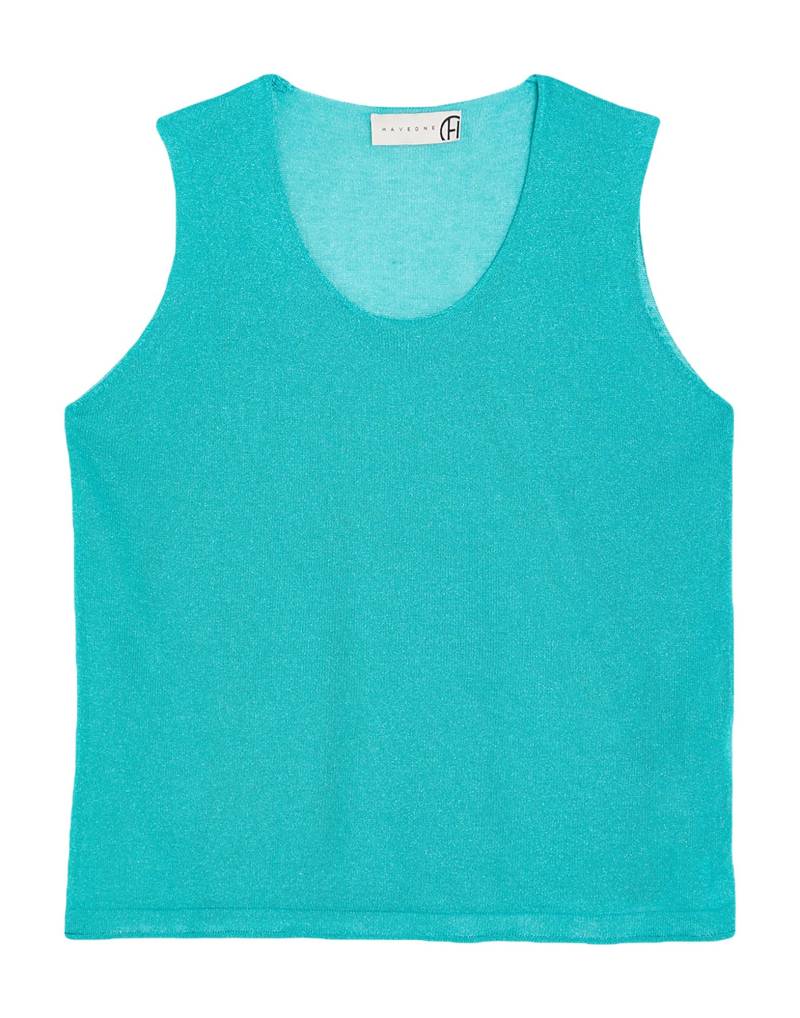 HAVEONE Pullover Damen Tūrkis von HAVEONE