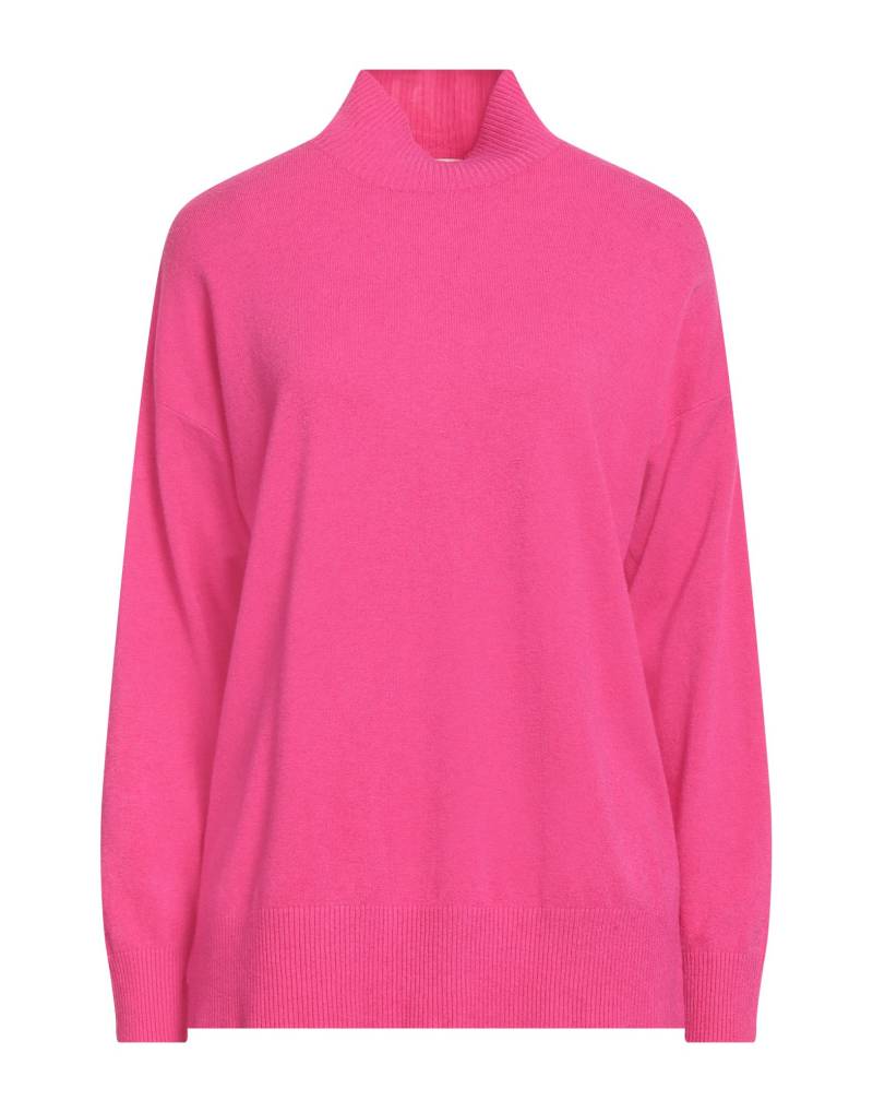 HAVEONE Rollkragenpullover Damen Fuchsia von HAVEONE
