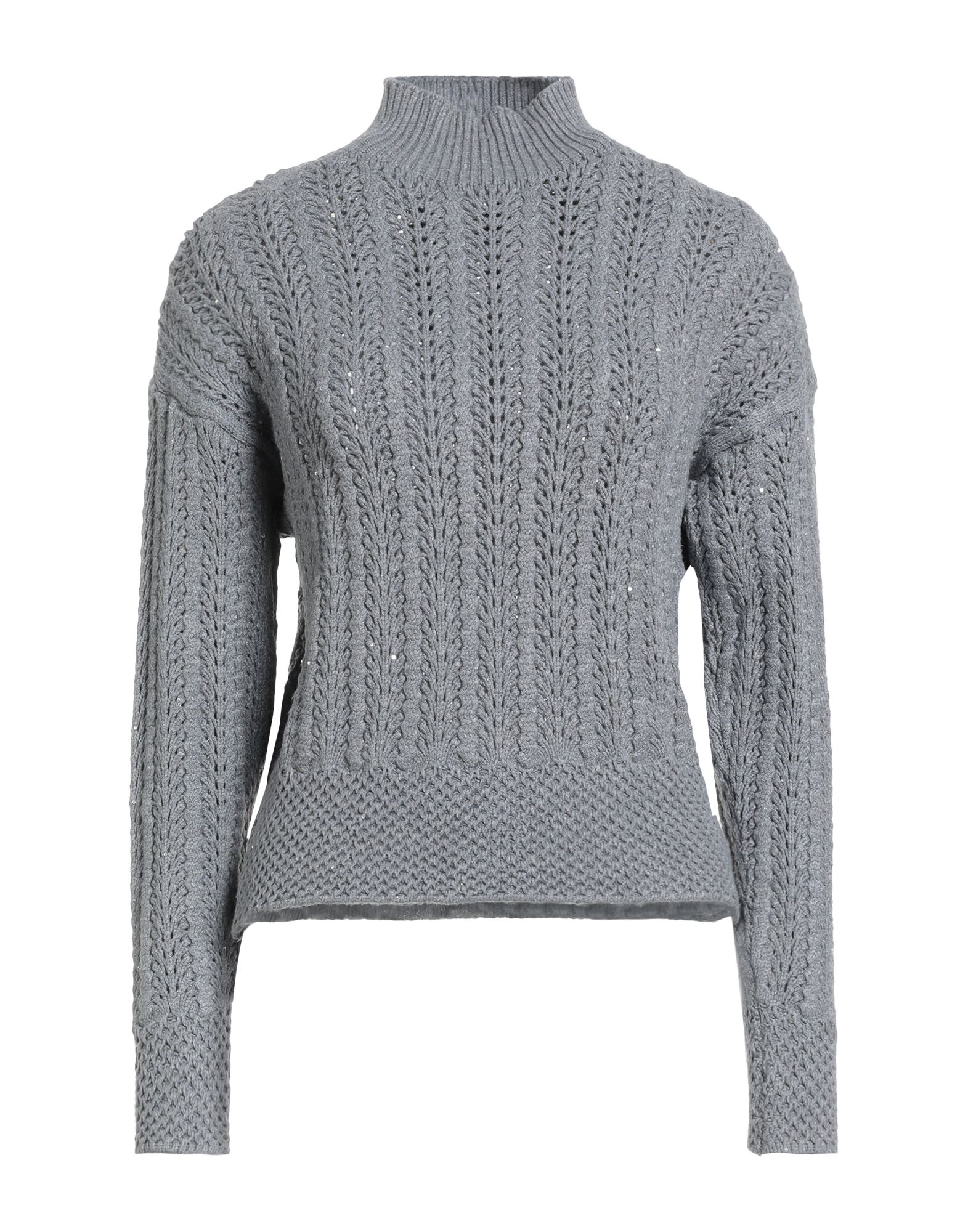 HAVEONE Rollkragenpullover Damen Grau von HAVEONE