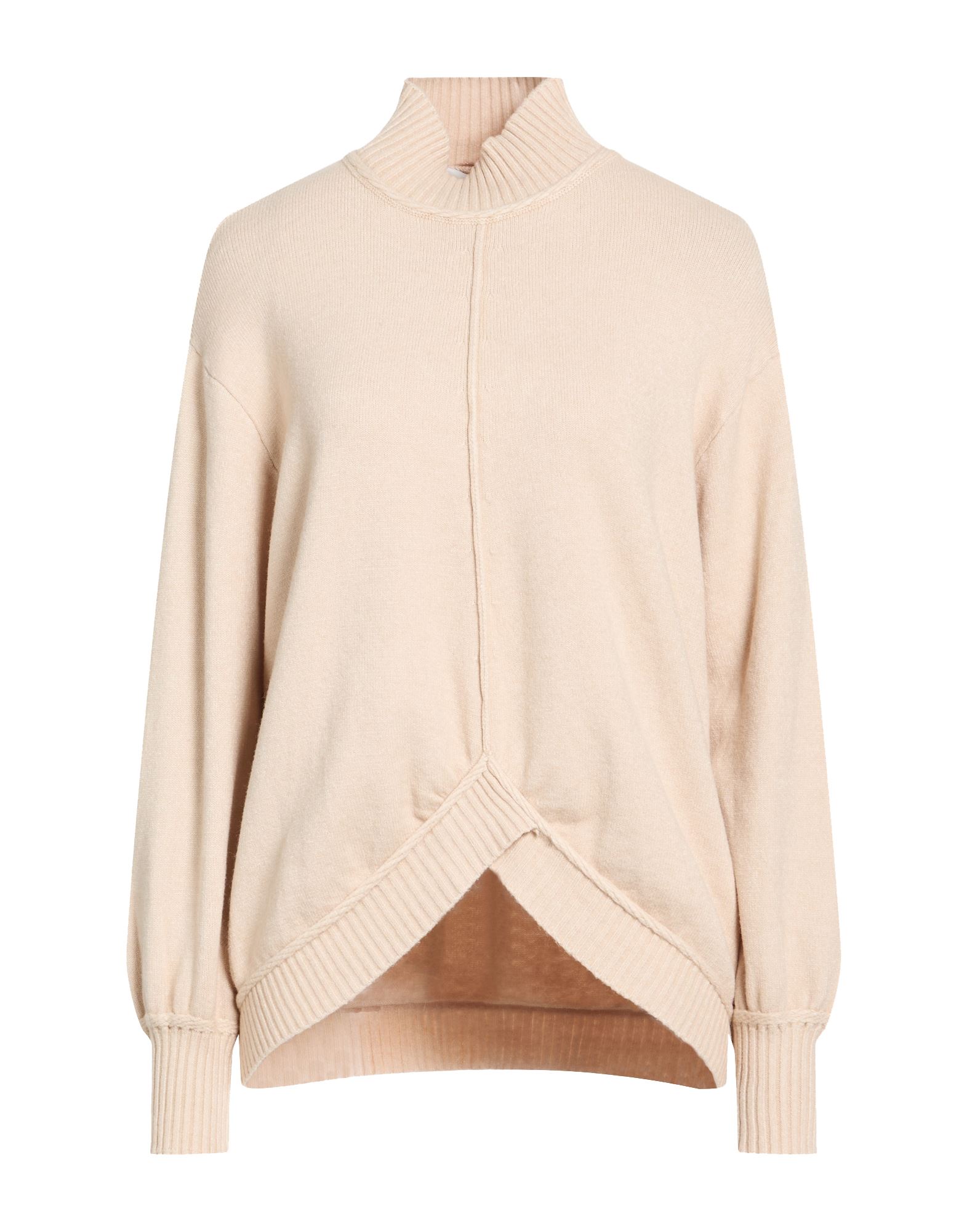 HAVEONE Rollkragenpullover Damen Sand von HAVEONE