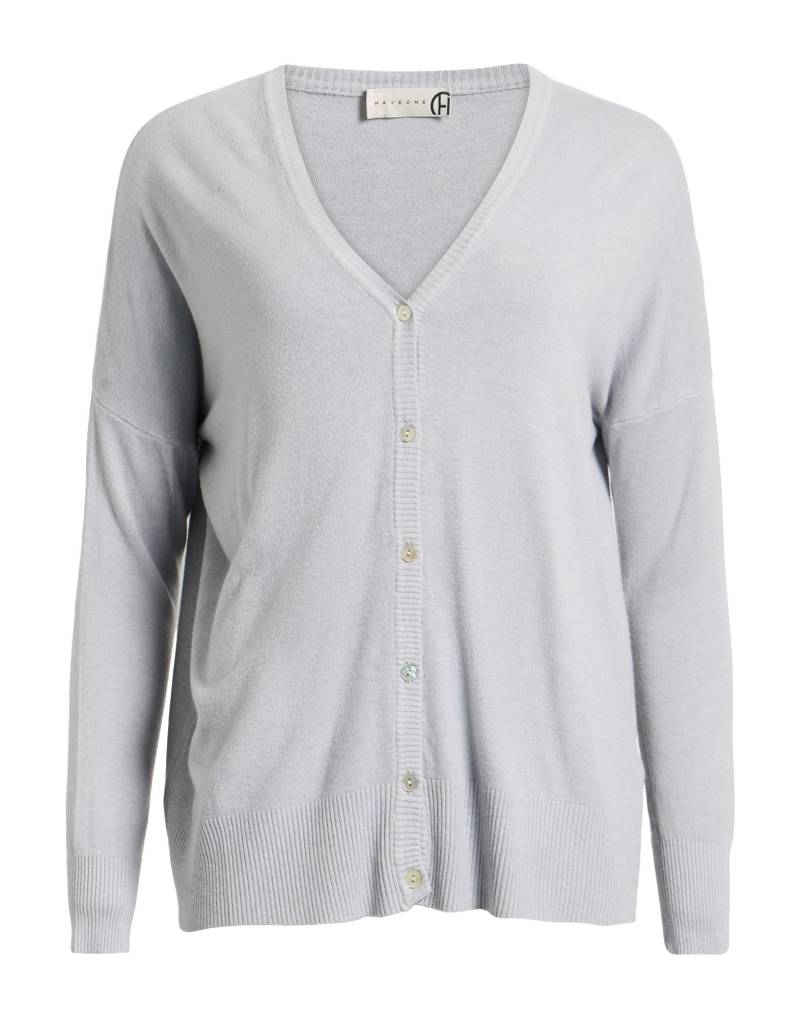HAVEONE Strickjacke Damen Grau von HAVEONE