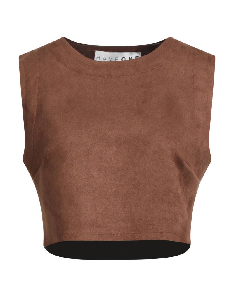 HAVEONE Top Damen Lederfarben von HAVEONE