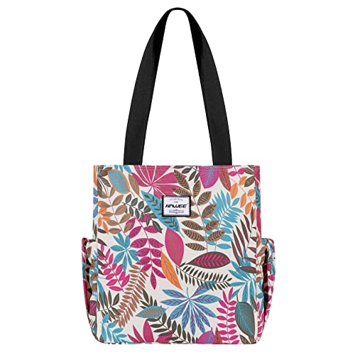HAWEE Mode Damen Handtasche mit Reißverschluss Casual Frauen Schultertasche Umhängetasche Groß Einkaufstasche Wasserdicht Henkeltasche für Reise Arbeit Schule Tägliches Leben Gym Strand von HAWEE