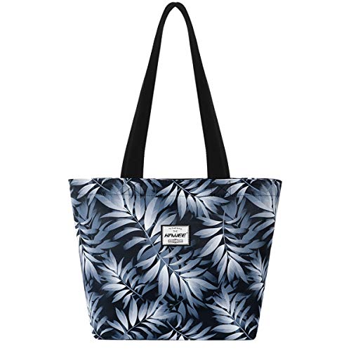 HAWEE Mode Damen Schultertasche mit Reißverschluss Casual Frauen Handtasche Umhängetasche Groß Einkaufstasche Wasserdicht Henkeltasche für Reise Arbeit Schule Tägliches Leben Strand von HAWEE