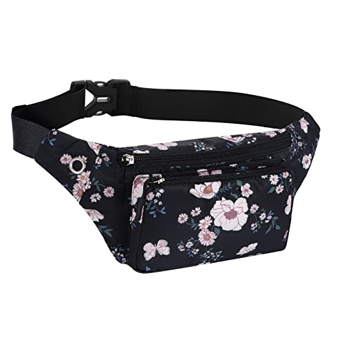 HAWEE Sport Bauchtasche Unisex Leichte Gürteltasche Hüfttasche Multicolor mit Verstellbarem Gürtel und Kopfhöreranschluss für Damen Herren Outdoor Reisen Wandern Joggen Radfahren Laufen von HAWEE