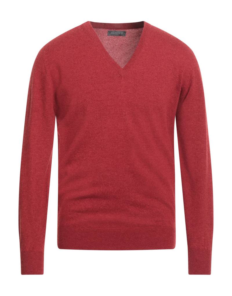 HAWICO Pullover Herren Ziegelrot von HAWICO