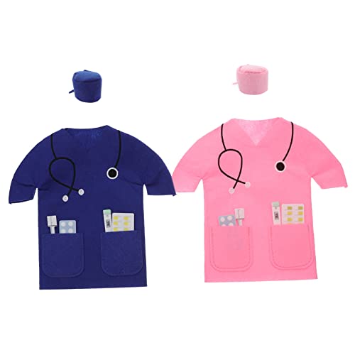 HAWILLOSCH 2 Sätze Dekorative Weintaschen aus Filz Teiliges Edelsteinblau für und Besondere Anlässe Langlebig und für Ansprechende Präsentation von Weinflaschen von HAWILLOSCH