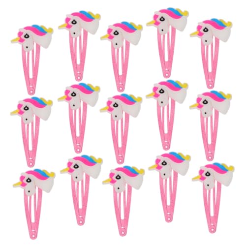 HAWILLOSCH 20 Stück Teiliges Einhorn Haarspangen für Haarklammern Süßes Zubehör für Verschiedene Outfits Rutschfest und Leicht Geburtstagsfeiern und Besondere Anlässe von HAWILLOSCH