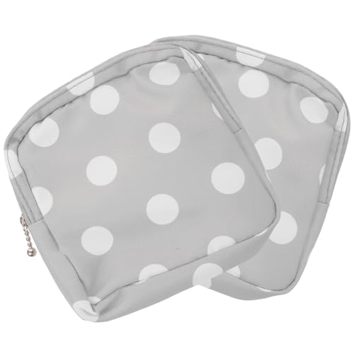 HAWILLOSCH 2stücke Periode Lagerung Taschen Für Damen Hygienebeutel Wiederverwendbar Mit Reißverschluss Tragbar Für Und Andere Kleinigkeiten Kompakt Und Praktisch von HAWILLOSCH