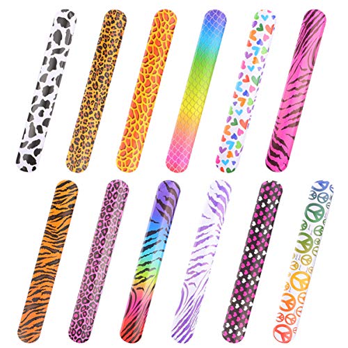 HAWILLOSCH 45stücke Slap Armbänder Mit Tiermotiven Als Handgelenksband Für Partys Lustige Gastgeschenke Abziehen von HAWILLOSCH