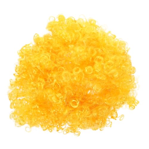 HAWILLOSCH Unisex Clown Perücke Lustige Afro-wig Für Und Partys Für Cosplay Und Festivals Für Erwachsene Und Leuchtendem von HAWILLOSCH
