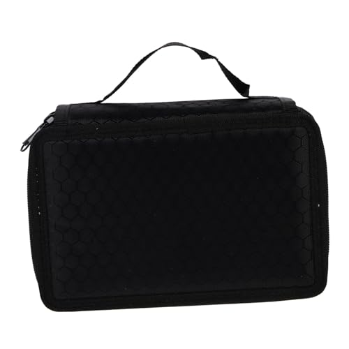 HAWILLOSCH Buntstiftetui Mit Fächern Tragbare Aufbewahrungstasche Für Zeichenbedarf Für Künstler Und Studenten Design Vielseitiger Stiftorganizer von HAWILLOSCH