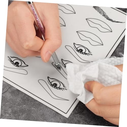 HAWILLOSCH Wischtücher Einwegpads Einweg-reinigungstücher Zubehör Doppelgitter Hautverträgliches Vliesstoff Make-up Entferner Hautpflege Nagellack Reiniger von HAWILLOSCH