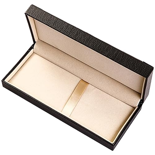 HAWILLOSCH Stifteetui Stiftebox Aus Leder Eleganter Einzelner Stifthalter Kratzdesign von HAWILLOSCH