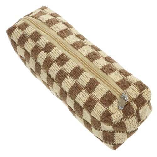 HAWILLOSCH Leichtes Federmäppchen mit Schachbrettmuster Mehrzweck-Organizer-Tasche für Schulbedarf HAWILLOSCH Leichtes Federmäppchen mit Schachbrettmuster Mehrzweck-Organizer-Tasche für Schulbedarf von HAWILLOSCH