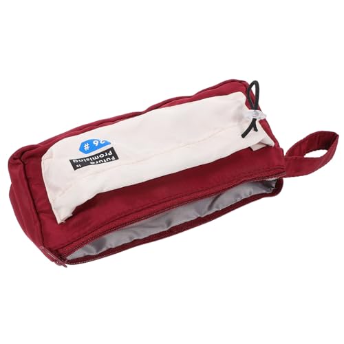 HAWILLOSCH Großer Kapazitäts-federmäppchen Aus Strapazierfähigem Canvas Minimalistisches Design Für Schule Und Büro Für Teenager Und Mädchen Mit Reißverschluss Für Einfache von HAWILLOSCH