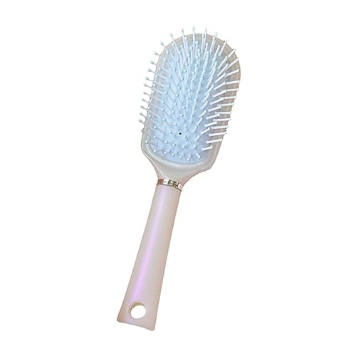HAWILLOSCH Kamm Für Haarstyling Und Kopfhautmassage Antistatischer Luftkissenbürste Für Haar Tragbar Und Praktisch Für Und Mädchen Ovalem Milchigem Blau von HAWILLOSCH
