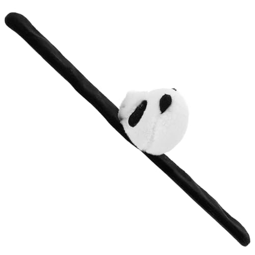 HAWILLOSCH Kuscheliges Panda Slap Armband Plüsch Schnapparmband Party Mitgebsel Weiches Tier Handgelenksband für Geburtstagsfeiern und Themenpartys von HAWILLOSCH