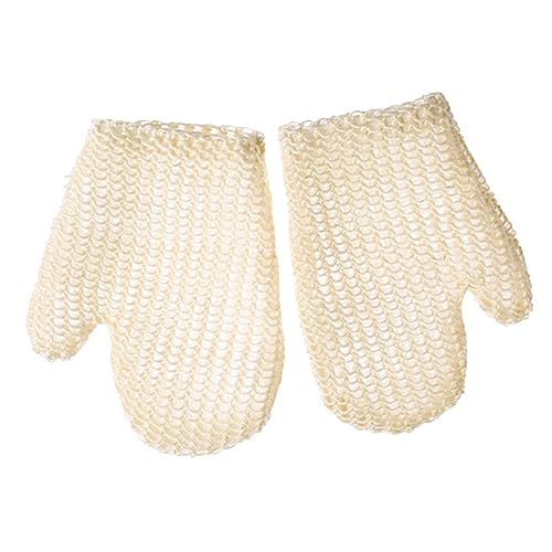 HAWILLOSCH Natürliches Sisal-badetuch Peeling-fäustlinge Für Ein Spa-ähnliches von HAWILLOSCH