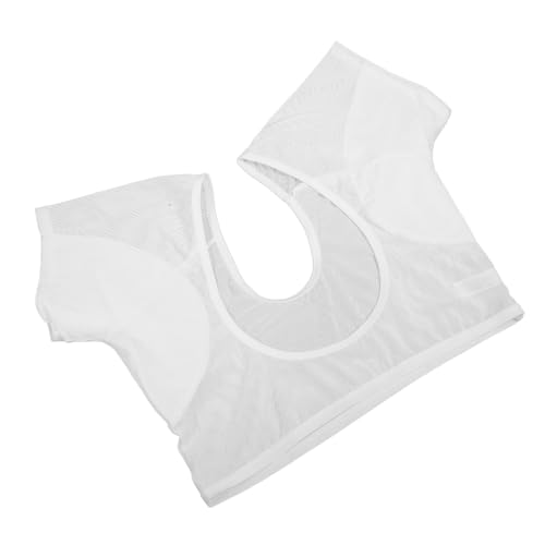 HAWILLOSCH Schweißkissen Schweißschutzweste Damen Unterwäsche Weste Schilde anziehen Unterarm-Schweißpolster Schild kleiden Damenweste Wattepads Damen Sweatweste dünne Schweißweste Baumwolle von HAWILLOSCH